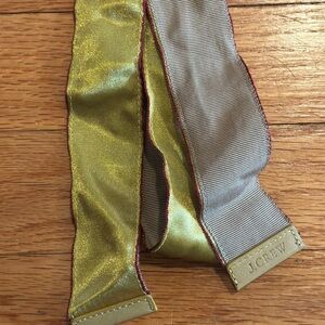 JCrew grosgrain & satin ribbon belt